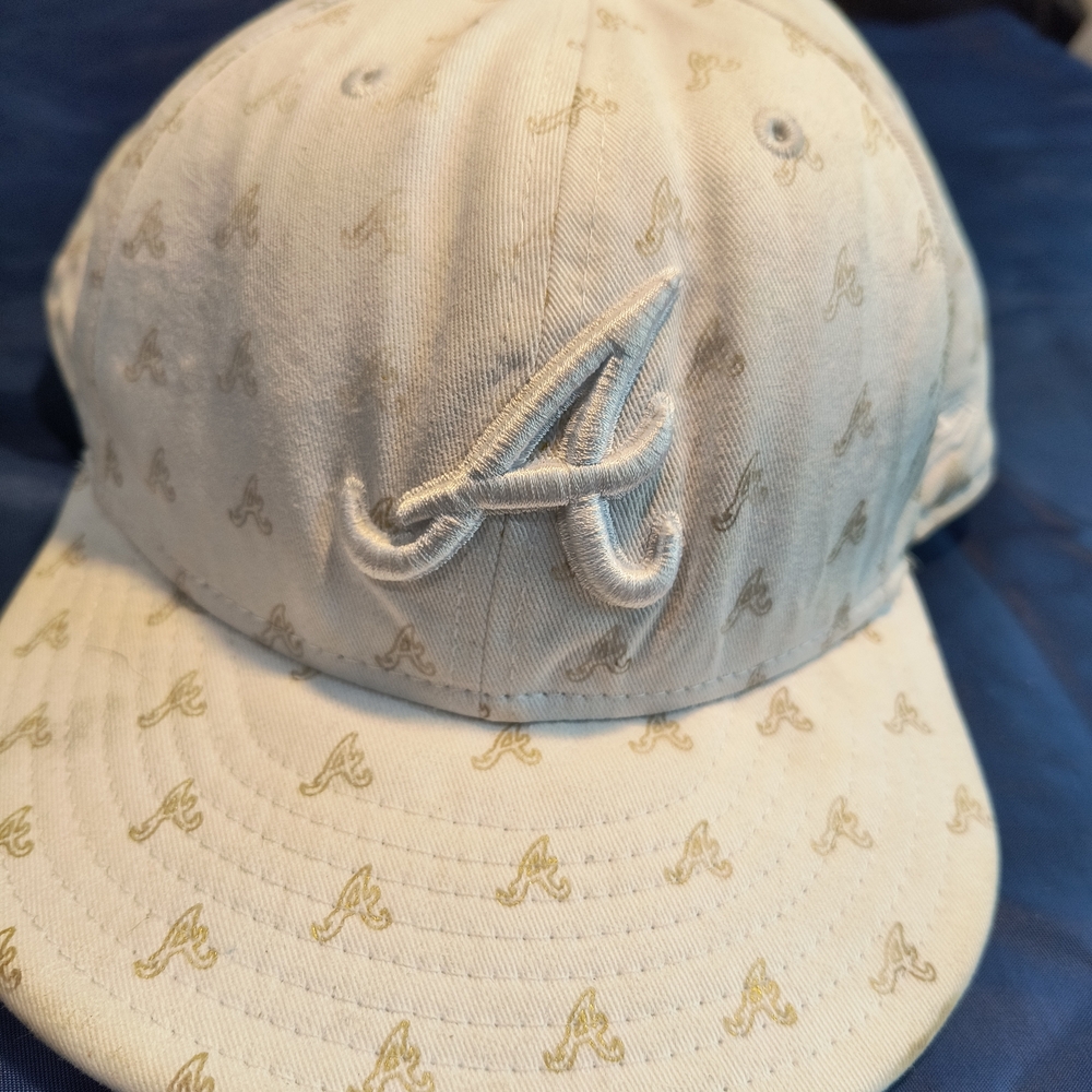 New Era Cream and Gold Cap